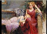 Pino A Mother's Love painting